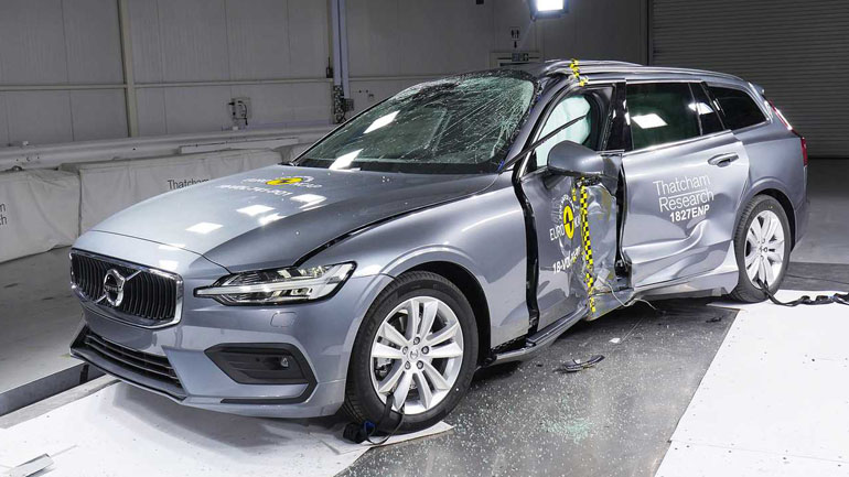 Τα Volvo S60 και V60 βαθμολογήθηκαν με 96% στην ασφάλεια επιβατών